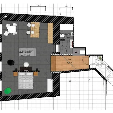 Grand Astoria - Stylish Luxury Lejlighed Budapest