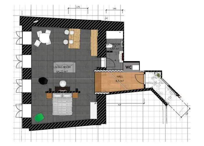 Grand Astoria - Stylish Luxury Daire Budapeşte